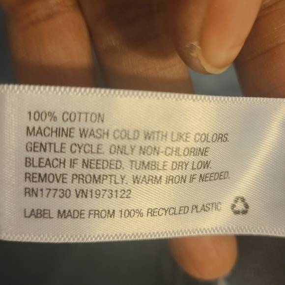 Ava & Viv | Women's Long Sleeve Button Down Tencel or Denim Shirt (Size 2X) - Picture 4 of 12